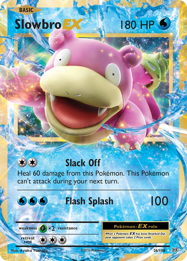 Slowbro-EX 026/113 — Evolutions (English Pokémon TCG card)