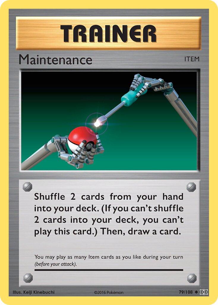 Maintenance 079/113 — Evolutions (English Pokémon TCG card)