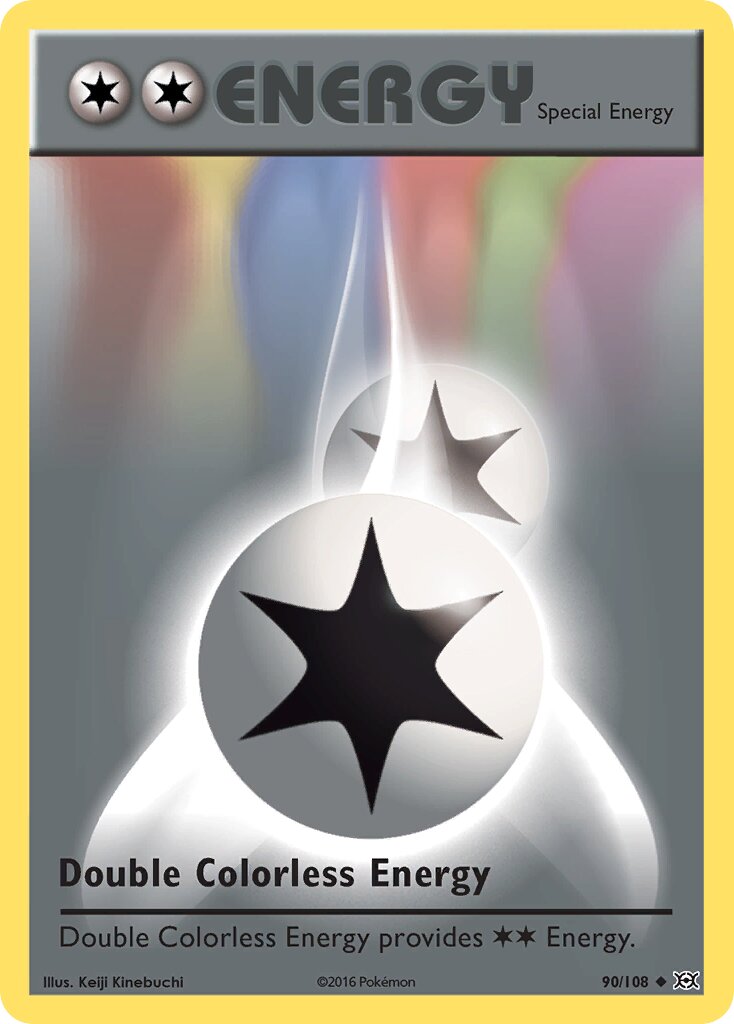 Double Colorless Energy 090/113 — Evolutions (English Pokémon TCG card)