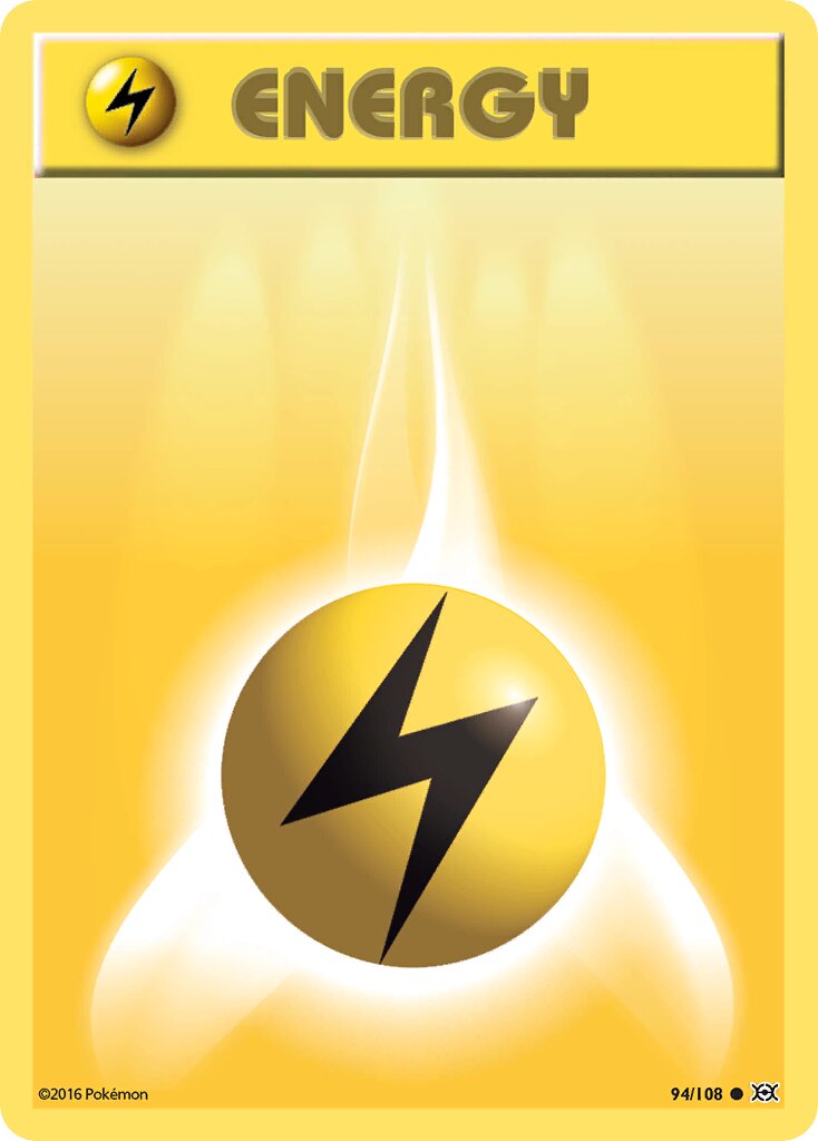 Lightning Energy 094/113 — Evolutions (English Pokémon TCG card)