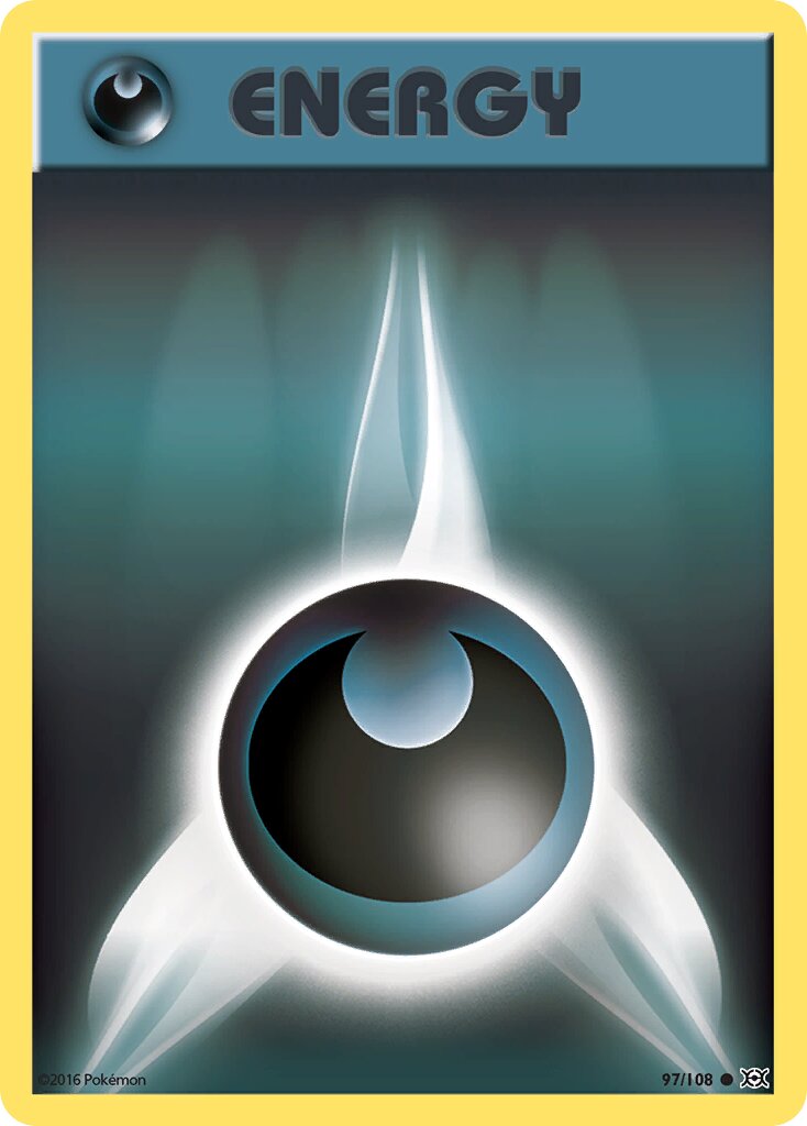Darkness Energy 097/113 — Evolutions (English Pokémon TCG card)