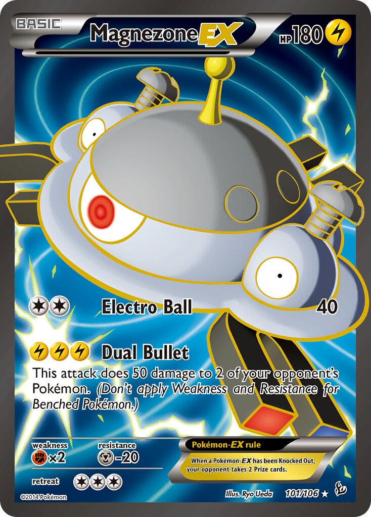 Magnezone-EX 101/110 — Flashfire (English Pokémon TCG card)