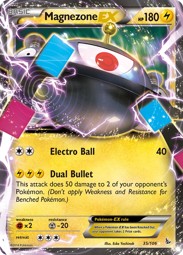 Magnezone-EX 035/110 — Flashfire (English Pokémon TCG card)