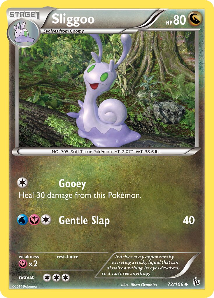 Sliggoo 073/110 — Flashfire (English Pokémon TCG card)