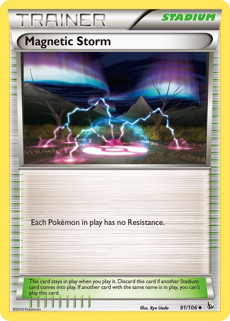 Magnetic Storm 091/110 — Flashfire (English Pokémon TCG card)