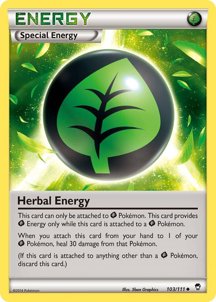 Herbal Energy 103/114 — Furious Fists (English Pokémon TCG card)