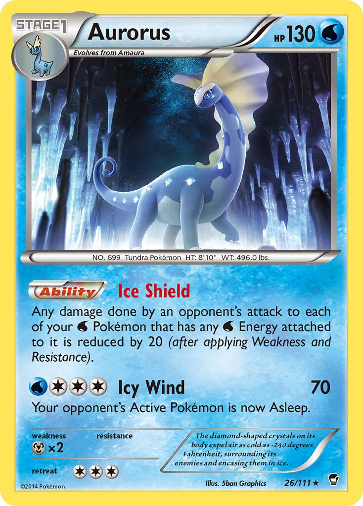 Aurorus 026/114 — Furious Fists (English Pokémon TCG card)