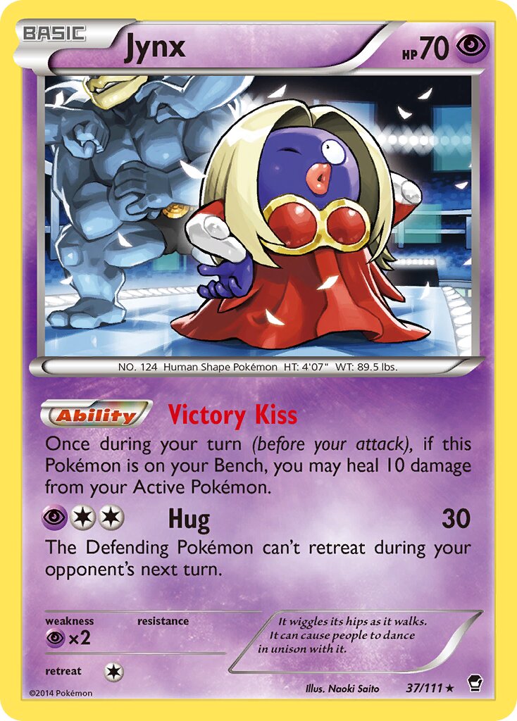 Jynx 037/114 — Furious Fists (English Pokémon TCG card)