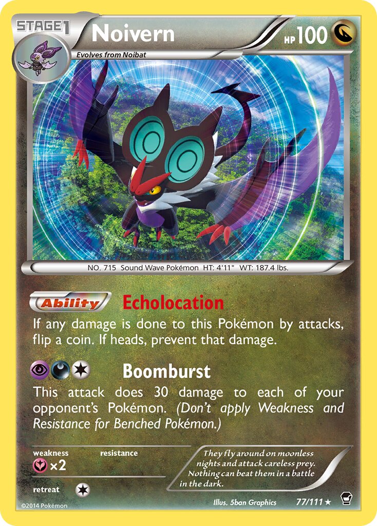 Noivern 077/114 — Furious Fists (English Pokémon TCG card)