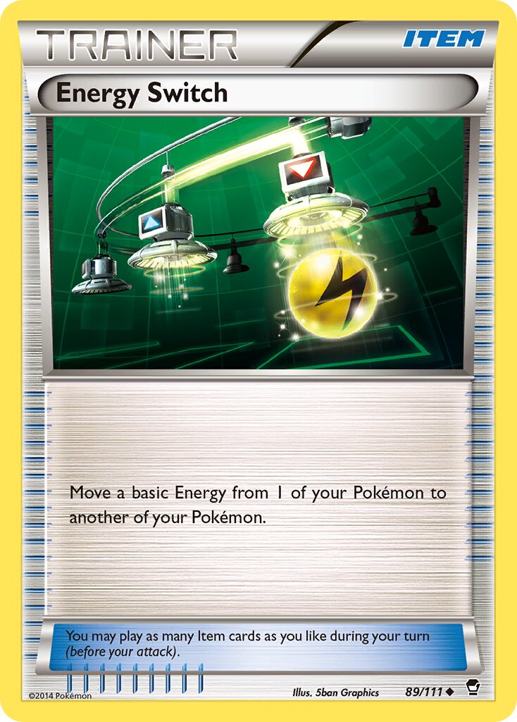 Energy Switch 089/114 — Furious Fists (English Pokémon TCG card)