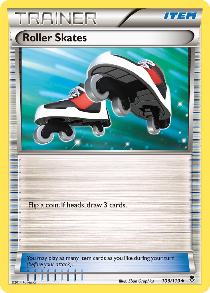 Roller Skates 103/124 — Phantom Forces (English Pokémon TCG card)