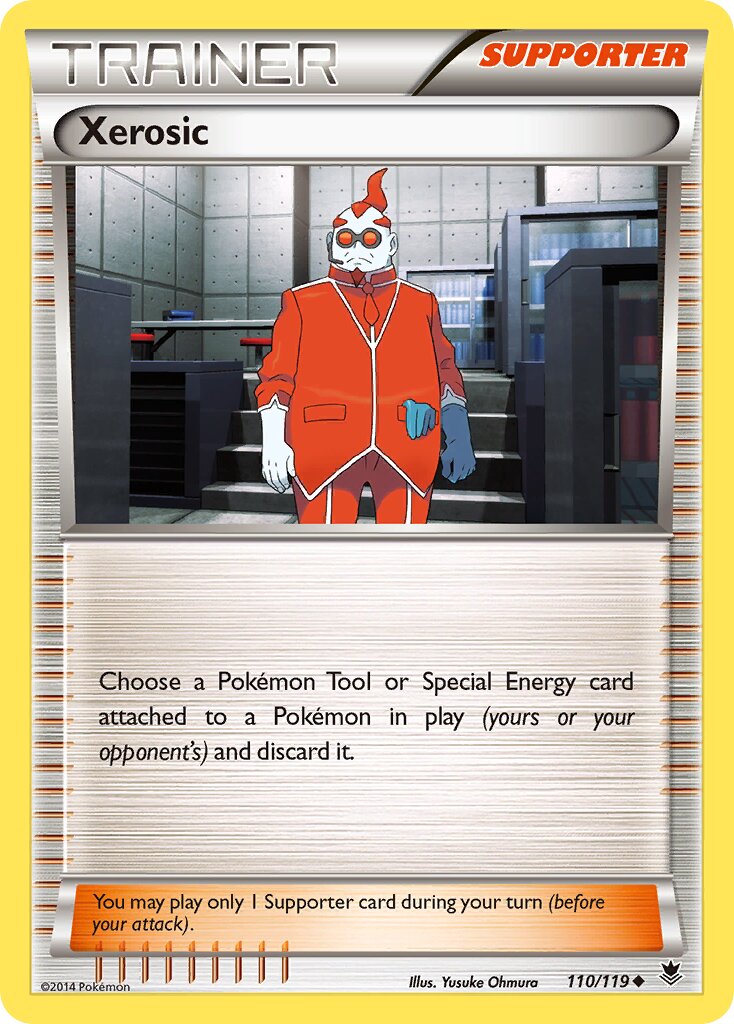 Xerosic 110/124 — Phantom Forces (English Pokémon TCG card)