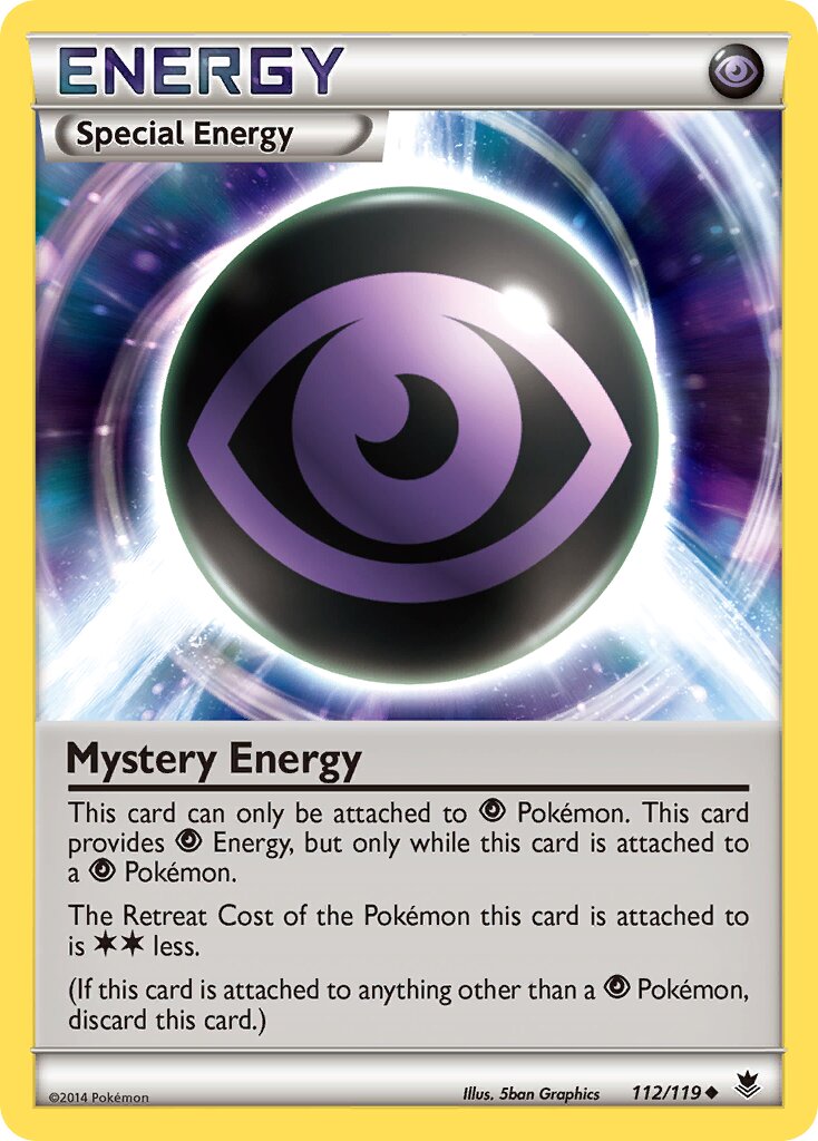Mystery Energy 112/124 — Phantom Forces (English Pokémon TCG card)