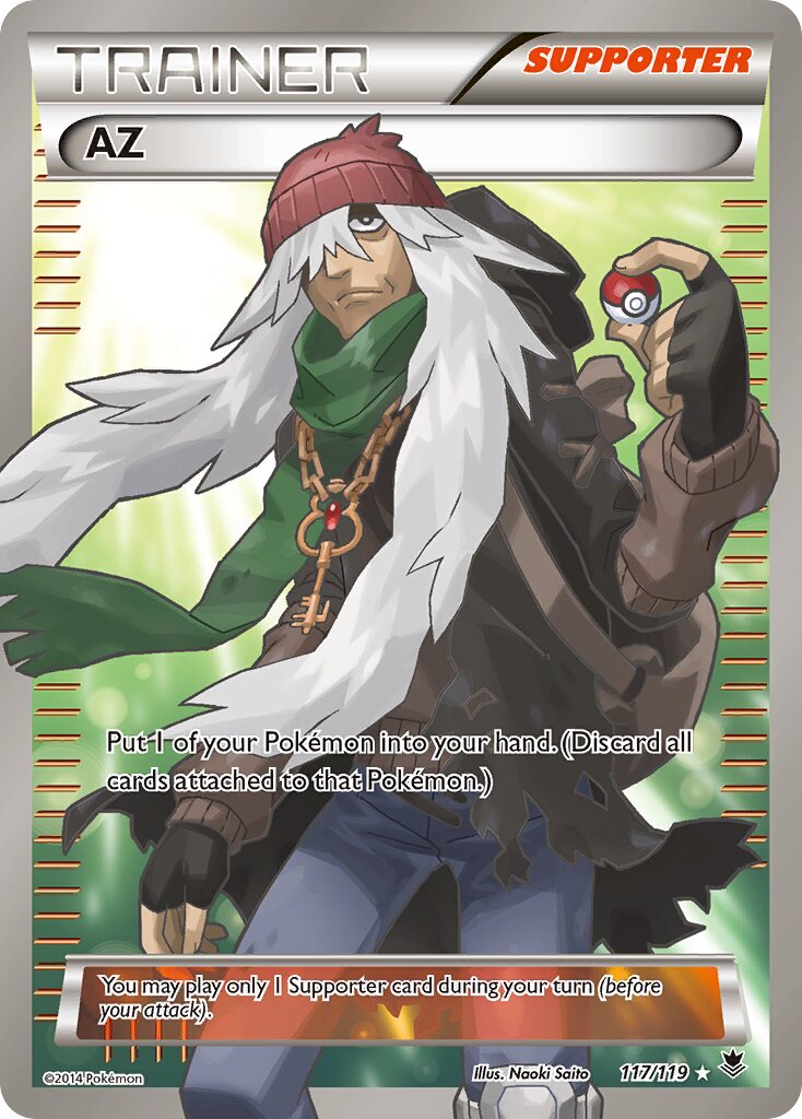 AZ 117/124 — Phantom Forces (English Pokémon TCG card)
