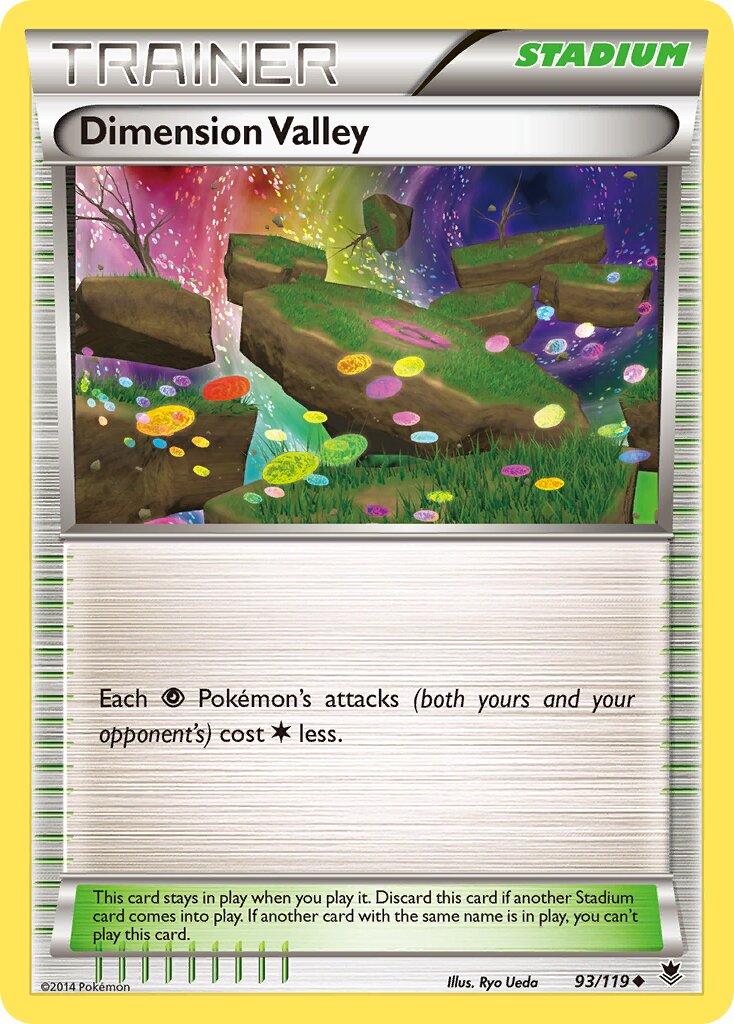 Dimension Valley 093/124 — Phantom Forces (English Pokémon TCG card)
