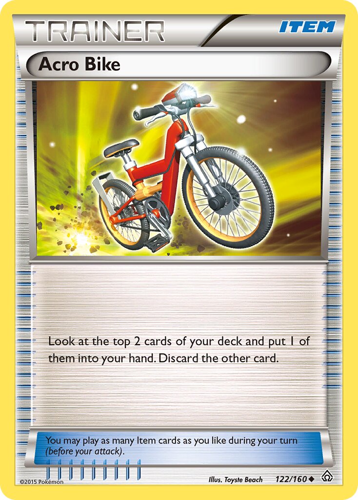 Acro Bike 122/164 — Primal Clash (English Pokémon TCG card)