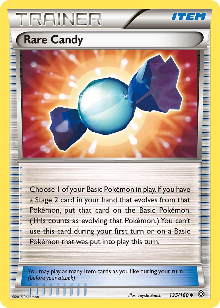 Rare Candy 135/164 — Primal Clash (English Pokémon TCG card)