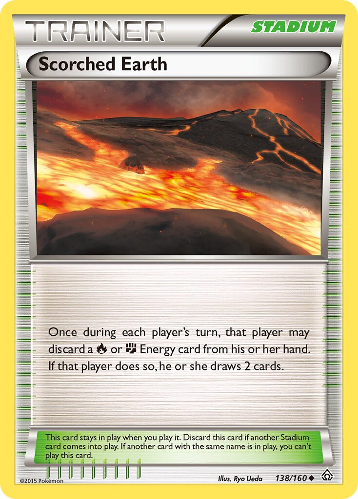 Scorched Earth 138/164 — Primal Clash (English Pokémon TCG card)