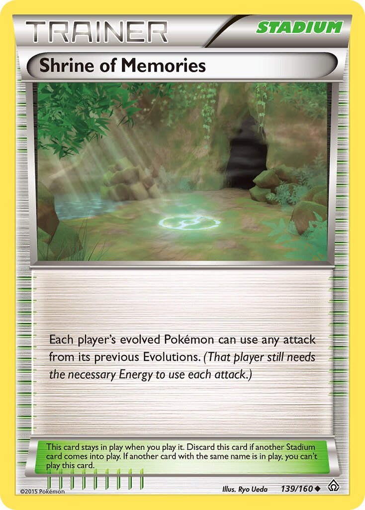 Shrine of Memories 139/164 — Primal Clash (English Pokémon TCG card)
