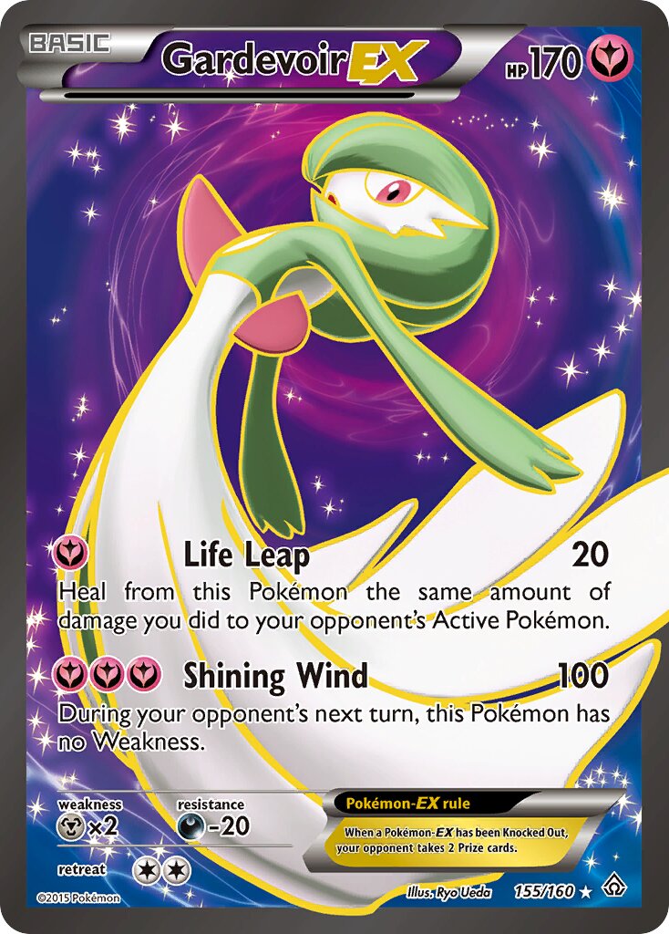Gardevoir-EX 155/164 — Primal Clash (English Pokémon TCG card)