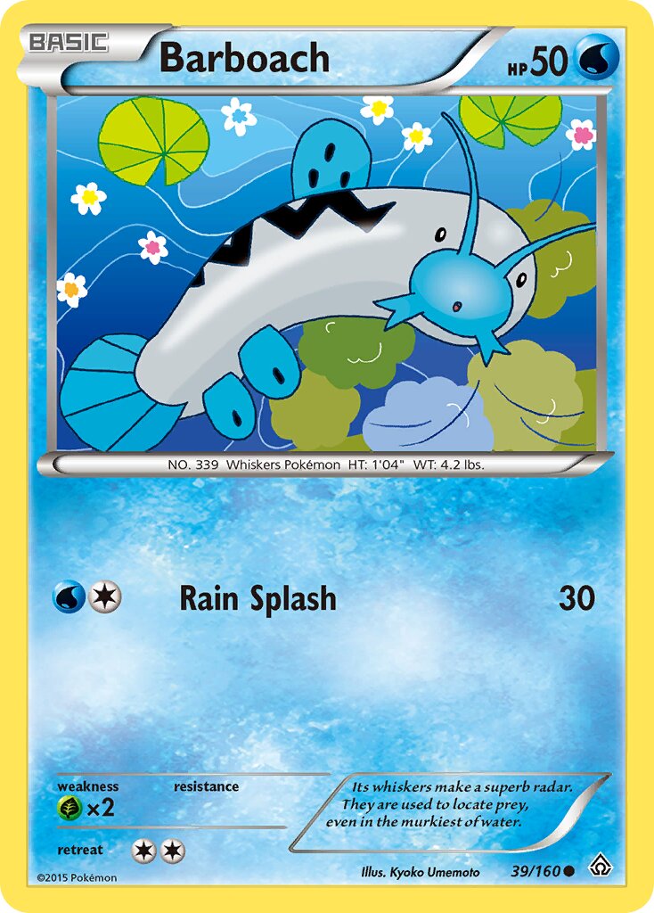Barboach 039/164 — Primal Clash (English Pokémon TCG card)