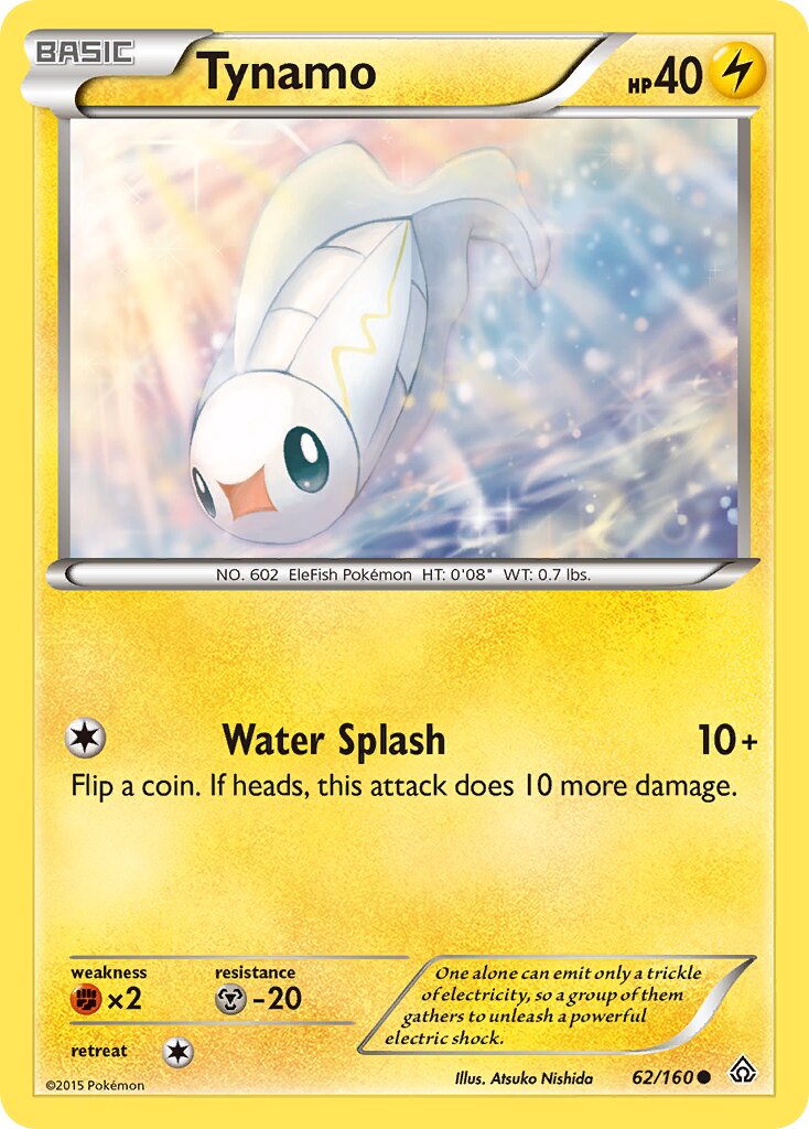 Tynamo 062/164 — Primal Clash (English Pokémon TCG card)