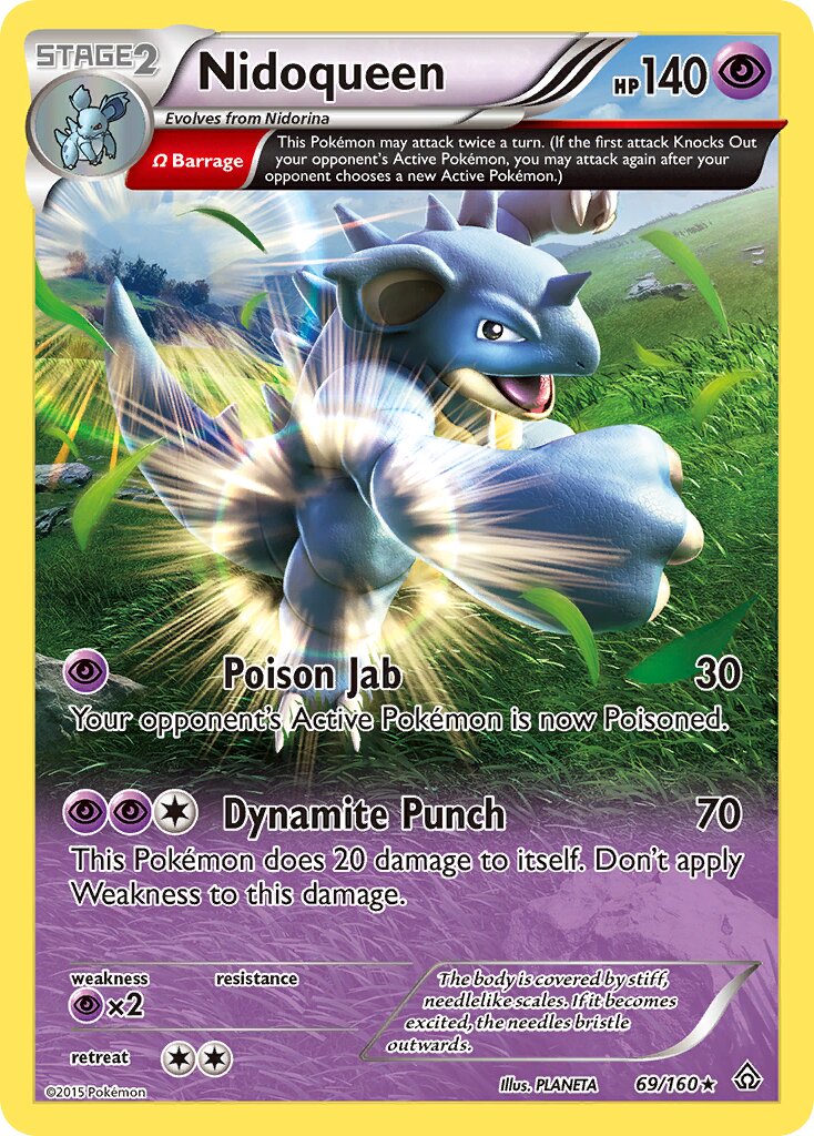 Nidoqueen 069/164 — Primal Clash (English Pokémon TCG card)