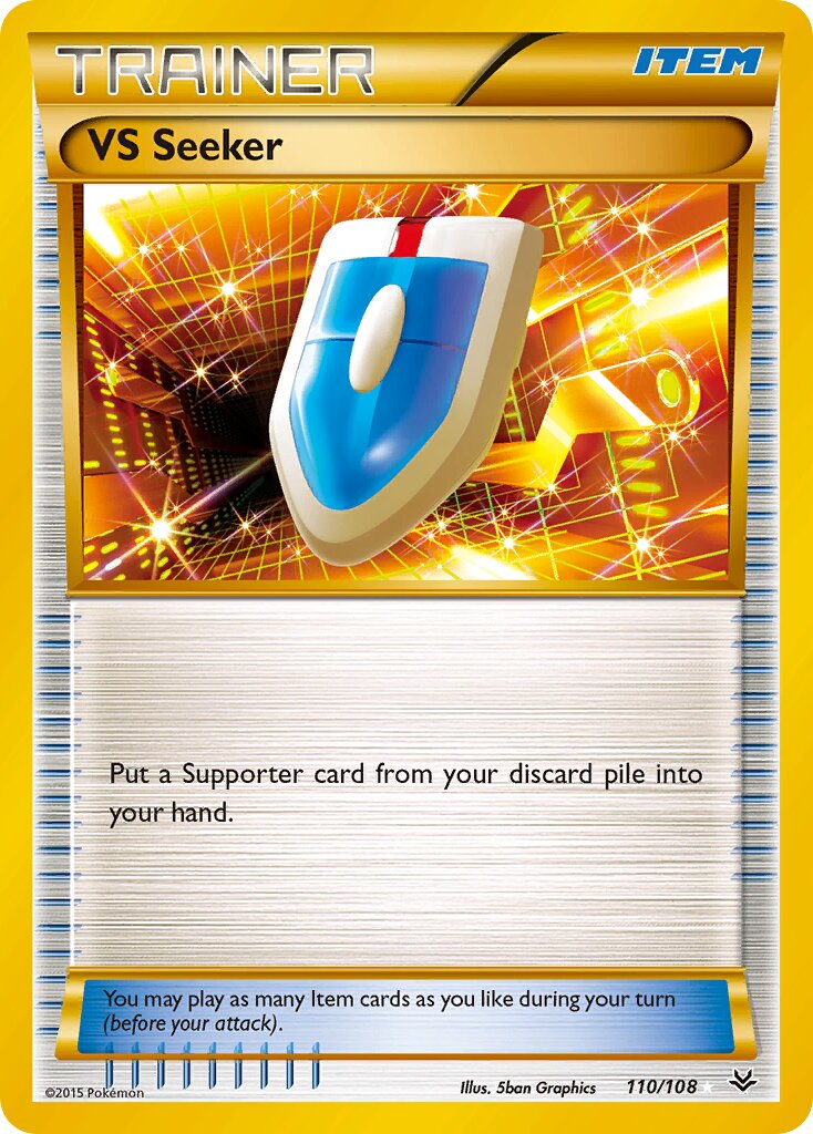 VS Seeker 110/112 — Roaring Skies (English Pokémon TCG card)