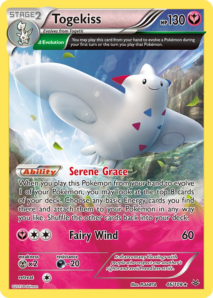 Togekiss 046/112 — Roaring Skies (English Pokémon TCG card)