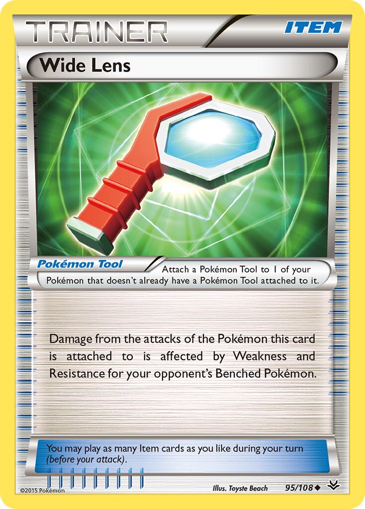 Wide Lens 095/112 — Roaring Skies (English Pokémon TCG card)