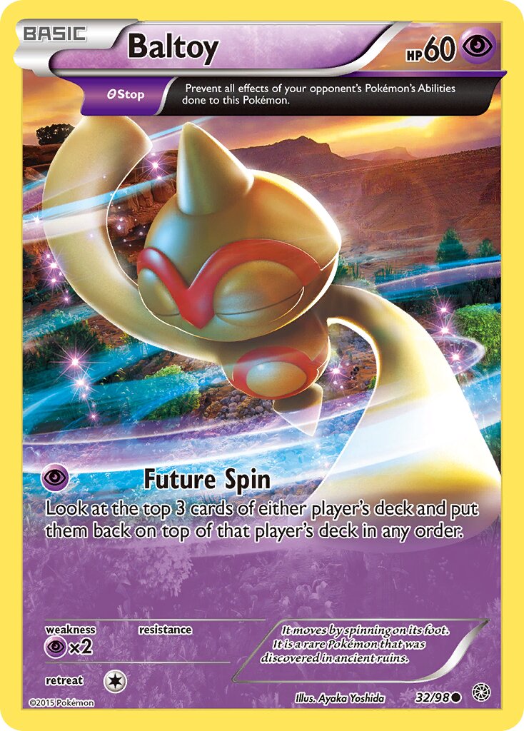 Baltoy 032/101 — Ancient Origins (English Pokémon TCG card)