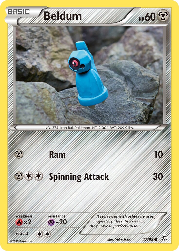 Beldum 047/101 — Ancient Origins (English Pokémon TCG card)