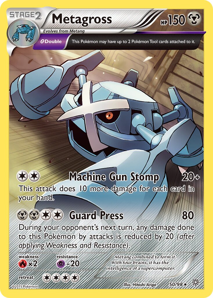 Metagross 050/101 — Ancient Origins (English Pokémon TCG card)