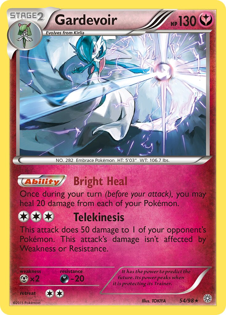 Gardevoir 054/101 — Ancient Origins (English Pokémon TCG card)