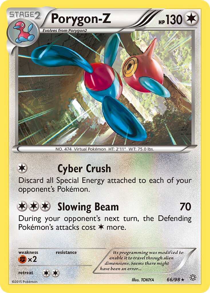 Porygon-Z 066/101 — Ancient Origins (English Pokémon TCG card)