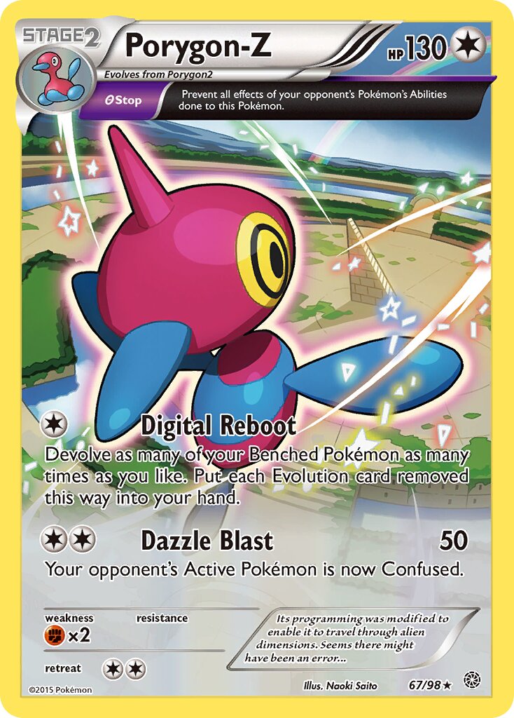 Porygon-Z 067/101 — Ancient Origins (English Pokémon TCG card)