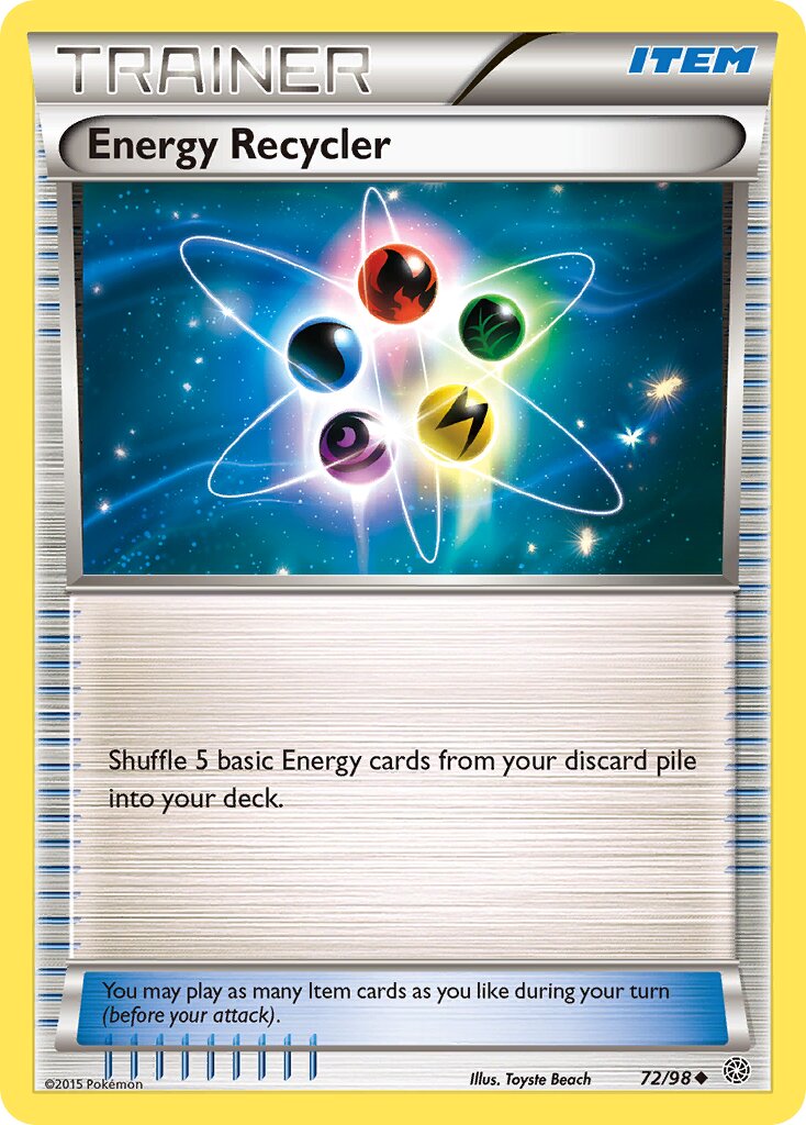 Energy Recycler 072/101 — Ancient Origins (English Pokémon TCG card)