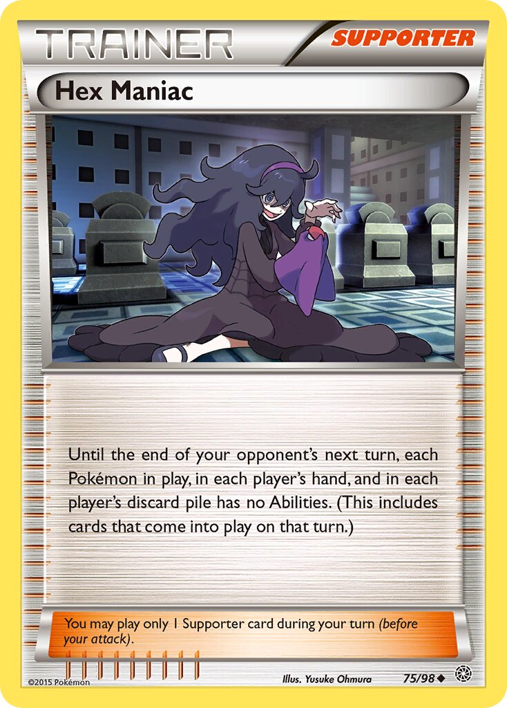 Hex Maniac 075/101 — Ancient Origins (English Pokémon TCG card)