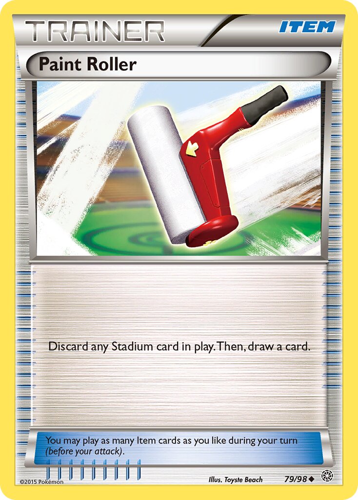 Paint Roller 079/101 — Ancient Origins (English Pokémon TCG card)