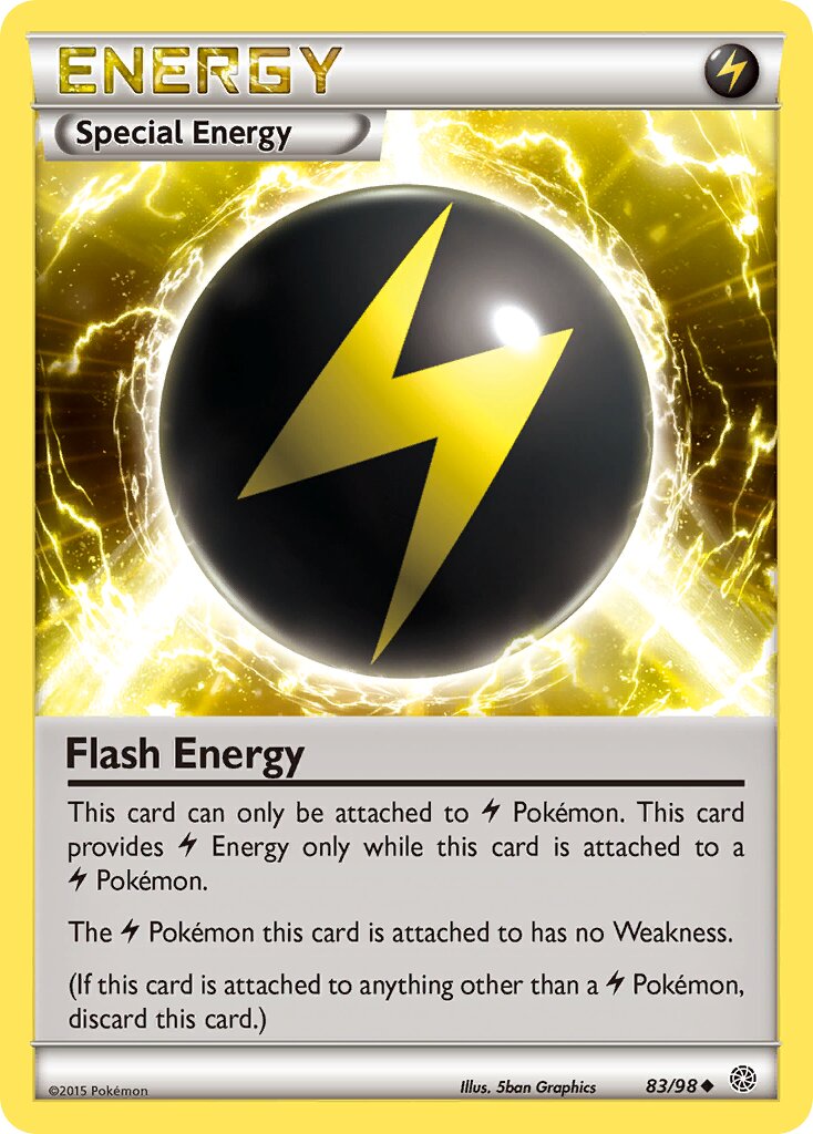 Flash Energy 083/101 — Ancient Origins (English Pokémon TCG card)