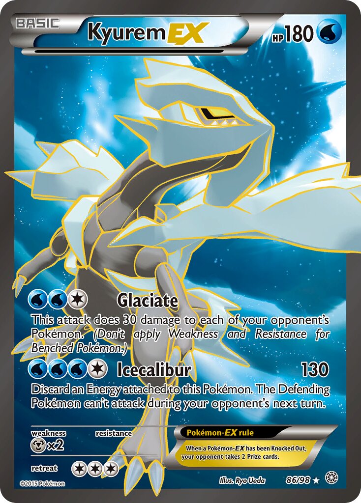 Kyurem-EX 086/101 — Ancient Origins (English Pokémon TCG card)