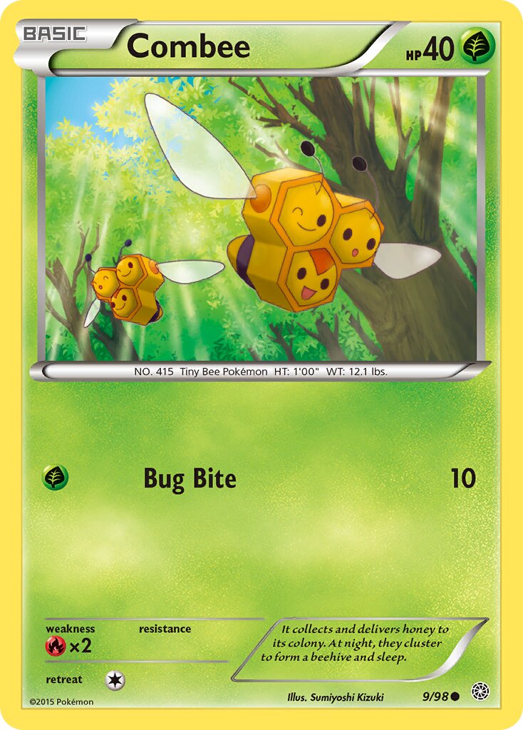 Combee 009/101 — Ancient Origins (English Pokémon TCG card)