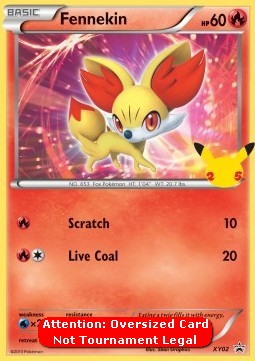 Fennekin XY02 — XY Promos (English Pokémon TCG card)