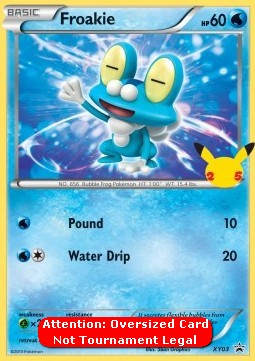 Froakie XY03 — XY Promos (English Pokémon TCG card)
