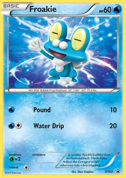 Froakie XY03 — XY Promos (English Pokémon TCG card)