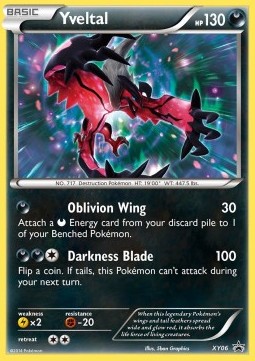Yveltal XY06 — XY Promos (English Pokémon TCG card)