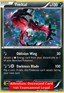 Yveltal XY06 — XY Promos (English Pokémon TCG card)