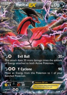 Yveltal EX XY08 — XY Promos (English Pokémon TCG card)