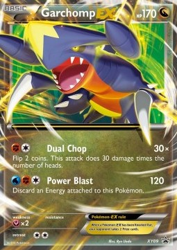 Garchomp EX XY09 — XY Promos (English Pokémon TCG card)