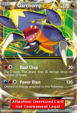 Garchomp-EX XY09 — XY Promos (English Pokémon TCG card)